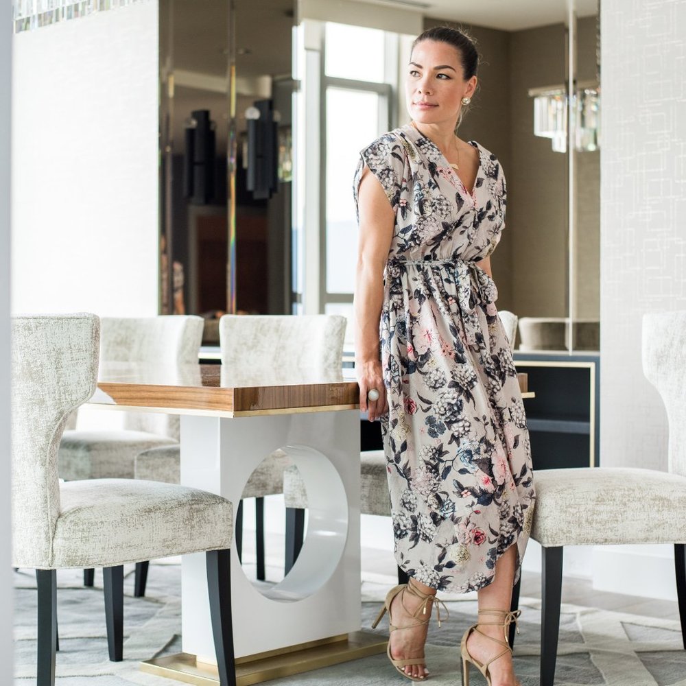 Floral Patterned Dress